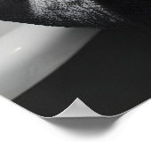 Funny Duck in Bathrobe Print, Quirky Bathroom Wall Poster (Hoek)