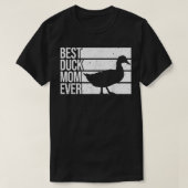 Funny Duck Mam Art for Women Girls Moederdag Du T-shirt (Design voorkant)