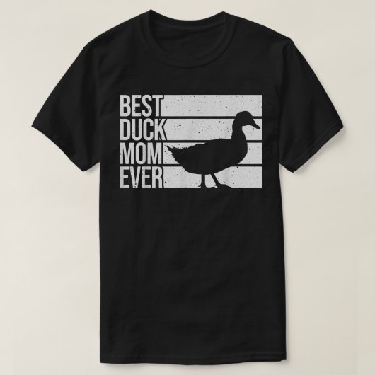 Funny Duck Mam Art for Women Girls Moederdag Du T-shirt (Design voorkant)