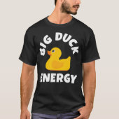 Funny Duck Meme Duck Pun Duck Joke waterverf labo T-shirt (Voorkant)
