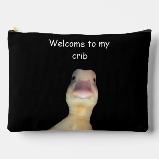 Funny Duck Meme – “Welcome to My Crib” Cute Animal Etui (Voorkant)