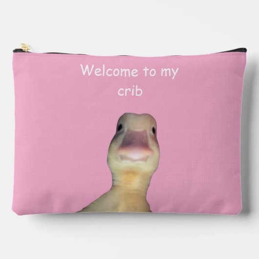 Funny Duck Meme – “Welcome to My Crib” Cute Animal Etui (Voorkant)