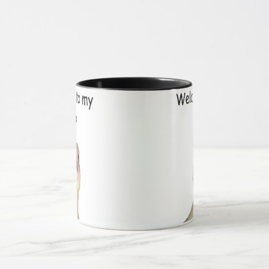 Funny Duck Meme – “Welcome to My Crib” Cute Animal Mok (Midden)