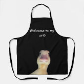 Funny Duck Meme – “Welcome to My Crib” Cute Animal Schort (Voorkant)