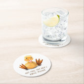 Funny Duck Paper Onderzetter Smile - Aangepaste te (Insitu)
