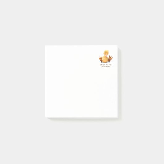 Funny Duck Post-it® notes (Voorkant)