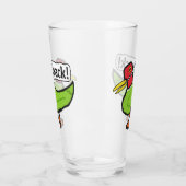 Funny Duck Quacking Glas (Links)