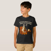 Funny Duck Reading Book 67 Six Seven Meme T-shirt (Voorkant volledig)