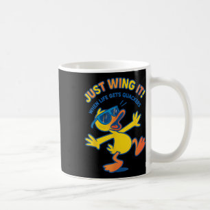 Funny Duck Shirt Funny Quote Graphic T - shirts vo Koffiemok