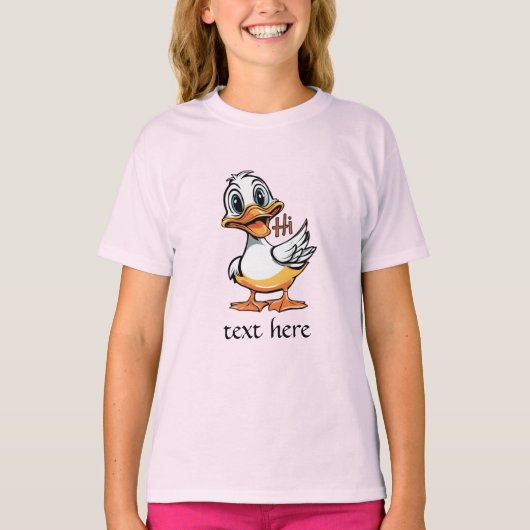 Funny Duck T-shirt (Voorkant)