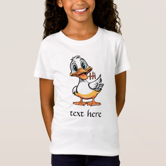 Funny Duck T-shirt (Voorkant)