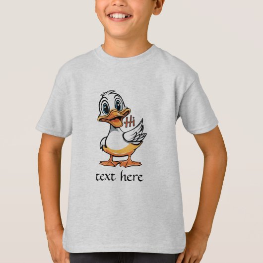 Funny Duck T-shirt (Voorkant)