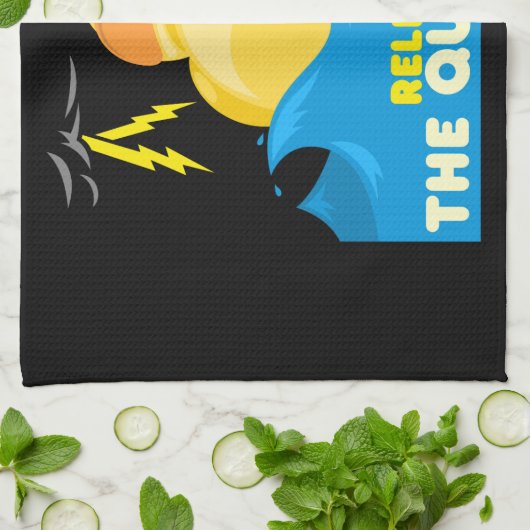 Funny Duck Theedoek (Gevouwen)