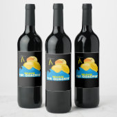 Funny Duck Wijn Etiket (Flessen)