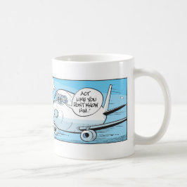 Funny Ducks and Pilots Cartoon Mok