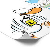 Funny Ducks Aviation Humor Poster (Hoek)
