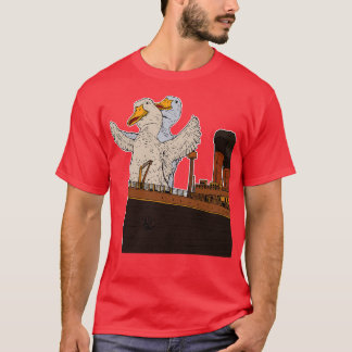 Funny Ducks Ganzen Pun Meme Mannen Vrouwen Funny D T-shirt