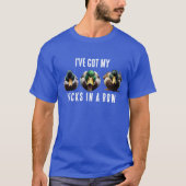 Funny Ducks in a Row T-shirt (Voorkant)