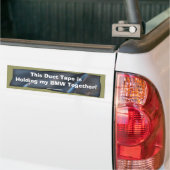 Funny Duct Tape Bumpersticker voor BMW Cars (Op Truck)