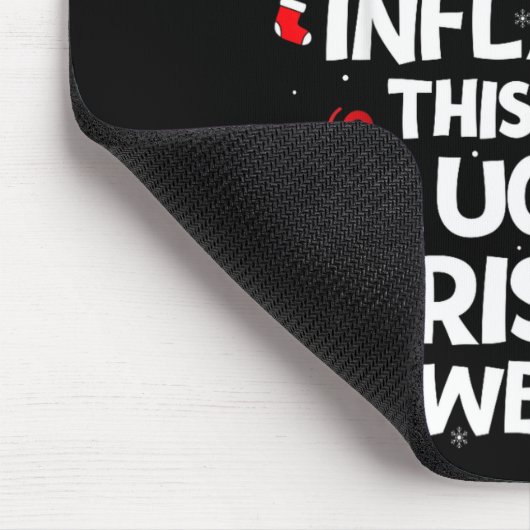 Funny Due To Inflation Ugly Christmas Sweaters For Muismat (Hoek)