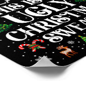 Funny Due To Inflation Ugly Christmas Sweaters For Poster (Hoek)