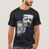 FUNNY DUELING GRANDPAS PULL MY FINGER GRANDPA T-SHIRT (Voorkant)