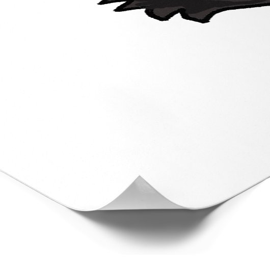 Funny Dump Joe Biden Cartoon Poster (Hoek)