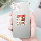 Funny Dumpling Sojasaus Je Bent Mijn Sojamaat Stom Sticker (Telefoon)