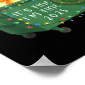 Funny Dumpster Fire It's Fine I'm Fine 2025 Christ Poster (Hoek)