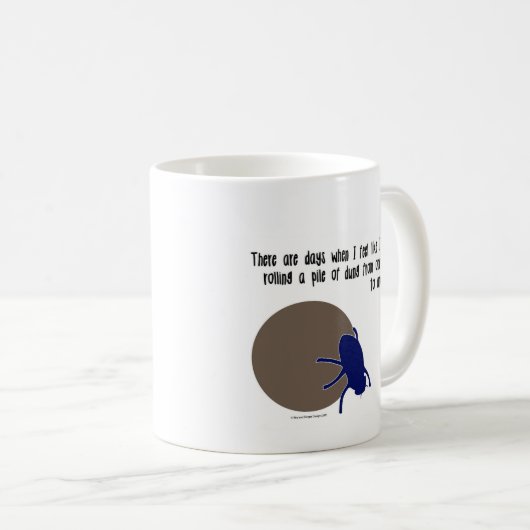 Funny Dung Beetle Mok (Voorkant rechts)