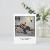 Funny Dungeon Humor Briefkaart (Staand voorkant)