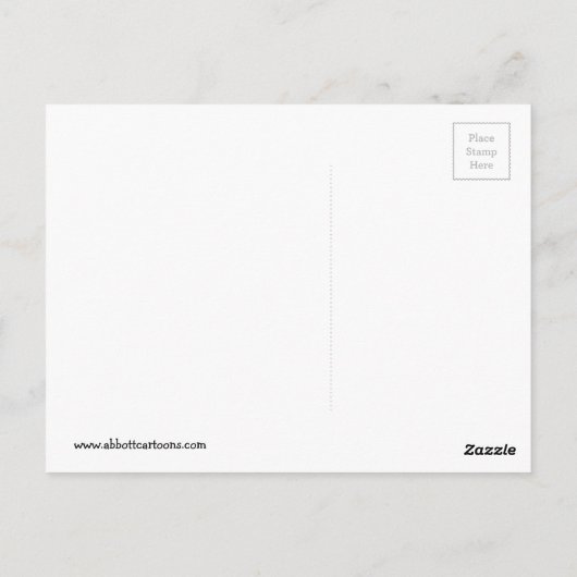 Funny Dungeon Humor Briefkaart (Achterkant)