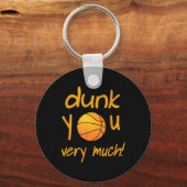 Funny Dunk You Very Much Basketball Summer Camp SP Sleutelhanger (Voorkant)