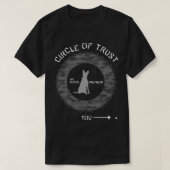 Funny Dutch Shepherd Circle of Trust Brick and Bar T-shirt (Design voorkant)