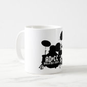 Funny Dyslexic Koffiemok (Voorkant links)