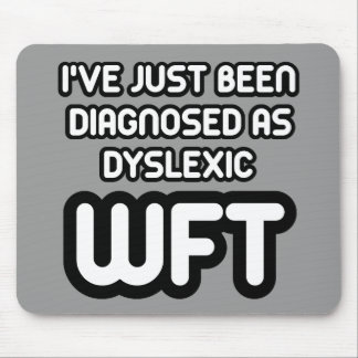 Funny dyslexic muismat