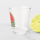 Funny Dyslexie Shot Glas (Rechts)