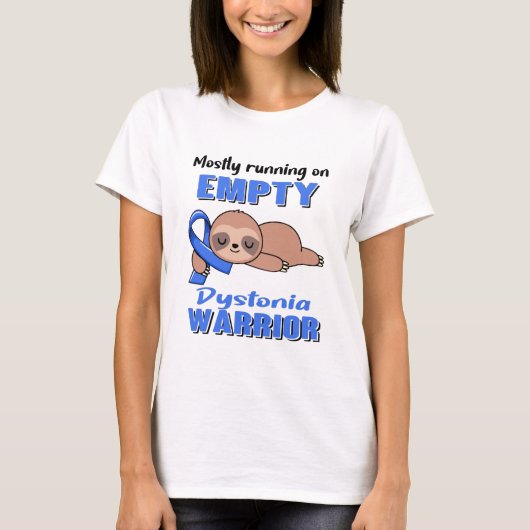 Funny Dystonia Awareness Gifts T-shirt (Voorkant)