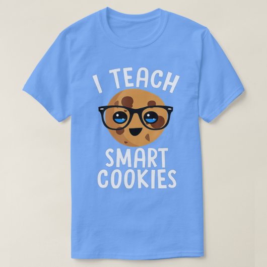 Funny eacher Gift I ELACH SMAR COOKIES Cute Emoji  T-shirt (Design voorkant)