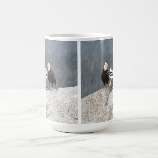 Funny Eagles en Seagull Classic White Mok (Center)