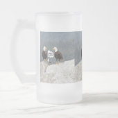 Funny Eagles en Seagull Matglas Bierpul (Links)