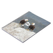 Funny Eagles en Seagull Notitieboek (Linkerzijde)