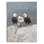 Funny Eagles en Seagull Notitieboek (Voorkant)