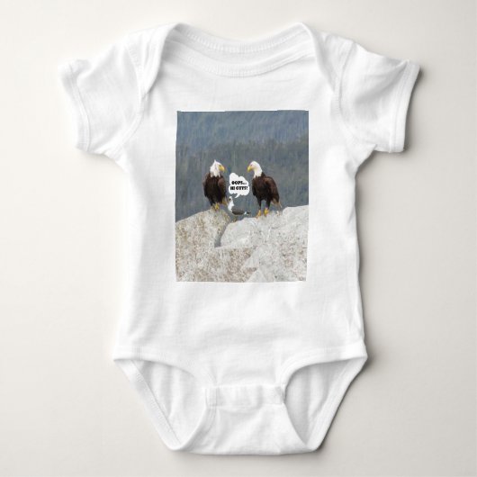 Funny Eagles en Seagull Romper (Voorkant)