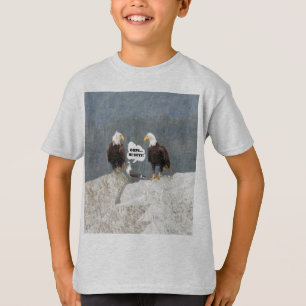 Funny Eagles en Seagull T-shirt