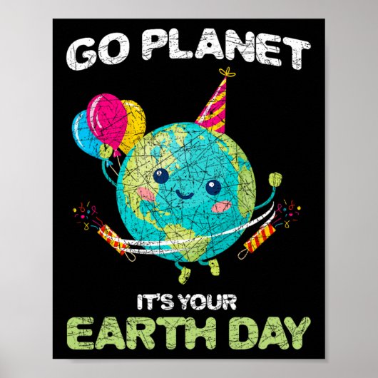 Funny Earth Day Poster (Voorkant)