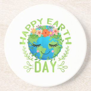 Funny Earth Day Quote Earth Cool Happy Earth Day Zandsteen Onderzetter