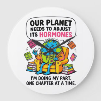 Funny Earth Reading Book - Our Planet Needs To Adj Grote Klok