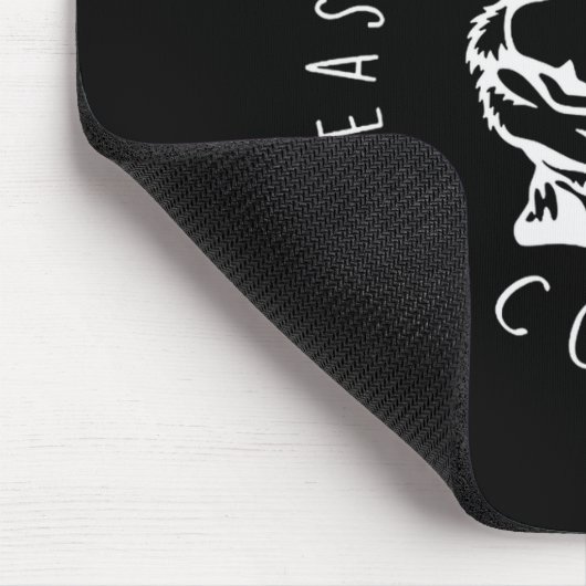 Funny Easily Distracted By Cows Design Muismat (Hoek)