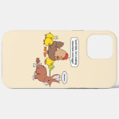 Funny Easter Bunny Chocolate Eggs Case-Mate iPhone Case (Achterkant (horizontaal))